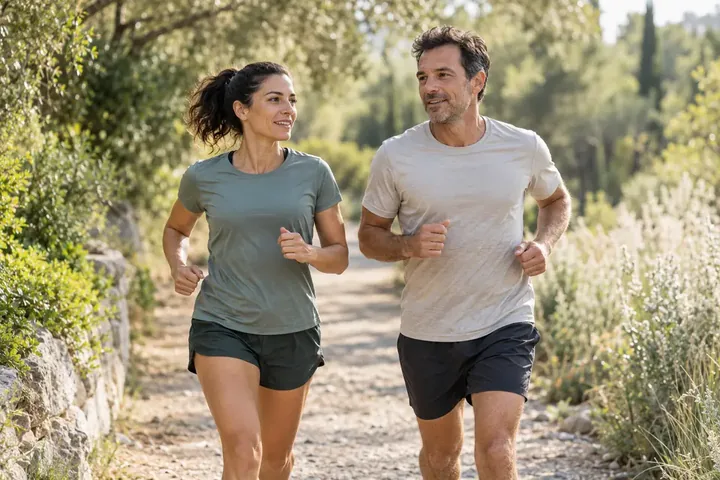Sportifs, hommes et femmes
